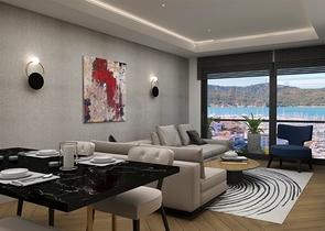 Квартира планування 2 + 1 в районі Фетхіє