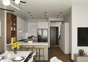 Квартира планування 2 + 1 в районі Фетхіє