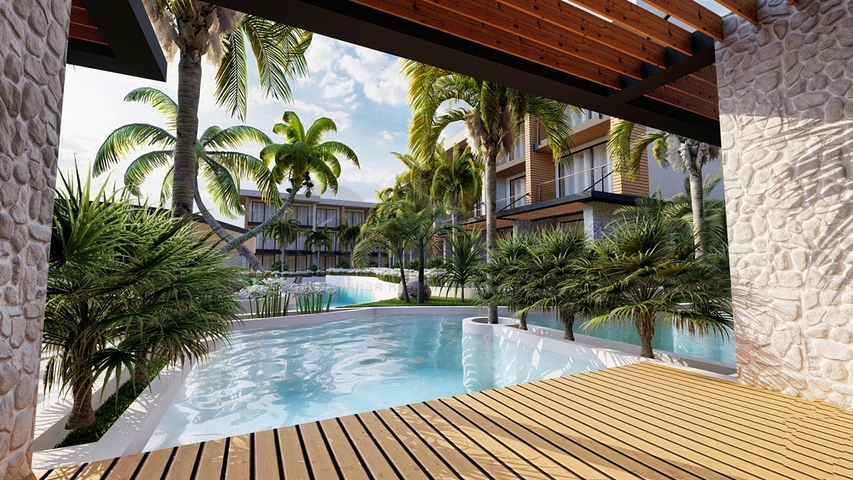 Квартира планування 1 + 1 в районі Фетхіє