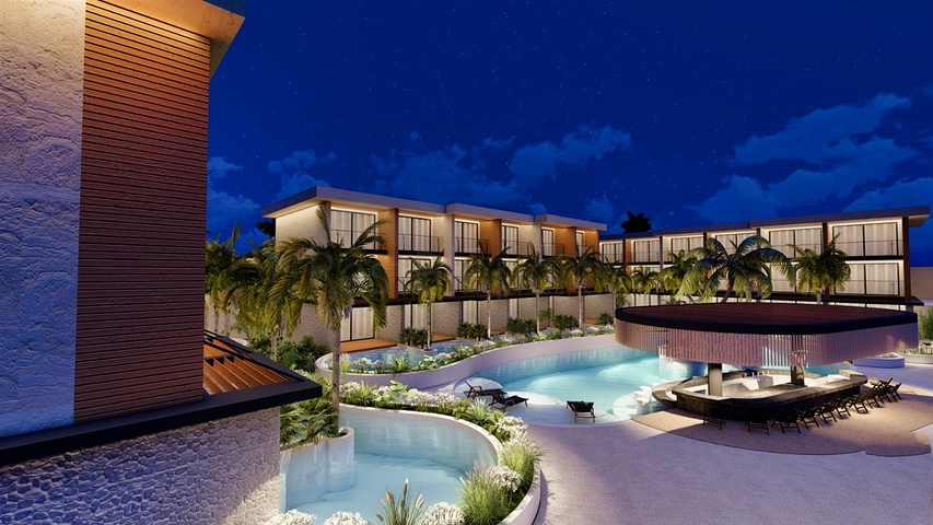 Квартира планування 1 + 1 в районі Фетхіє