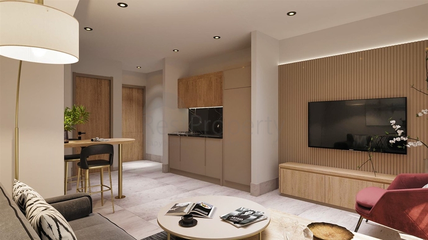 Квартира планування 1 + 1 в районі Фетхіє