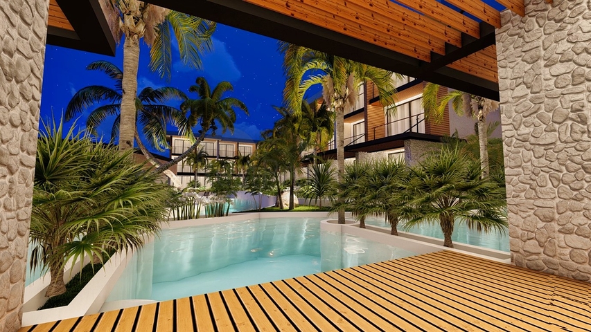 Квартира планування 1 + 1 в районі Фетхіє