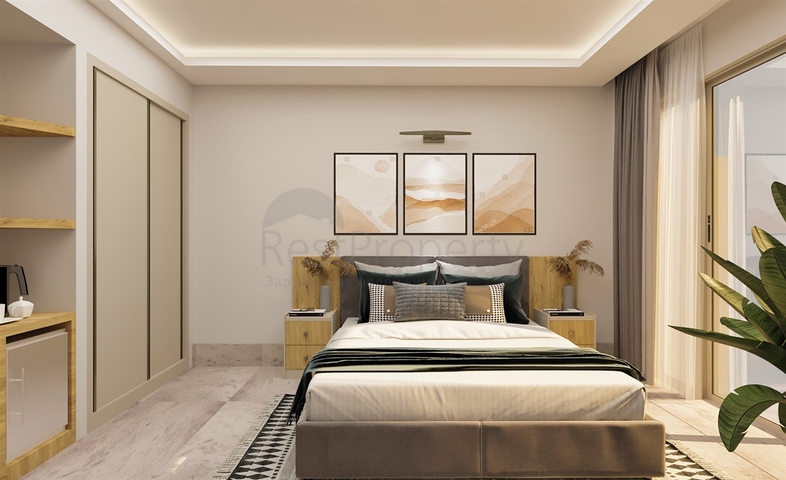 Квартира планування 1 + 1 в районі Фетхіє