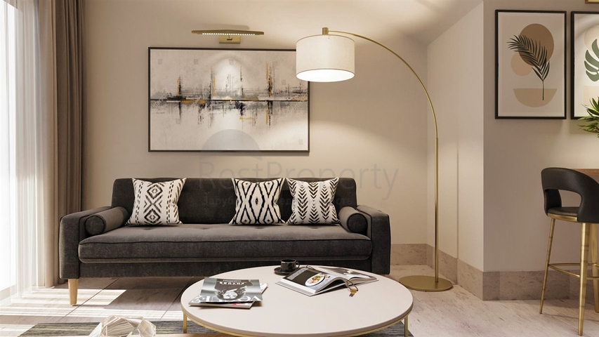 Квартира планування 1 + 1 в районі Фетхіє