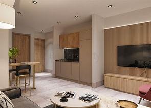 Квартира планування 1 + 1 в районі Фетхіє