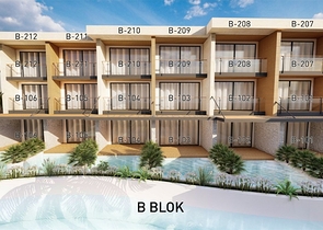 Квартира планування 1 + 1 в районі Фетхіє