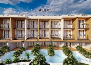 Квартира планування 1 + 1 в районі Фетхіє