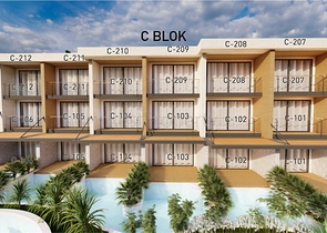 Квартира планування 1 + 1 в районі Фетхіє