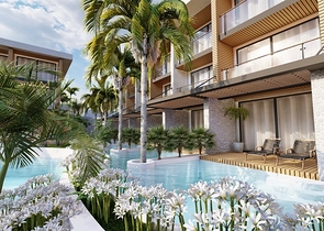 Квартира планування 1 + 1 в районі Фетхіє