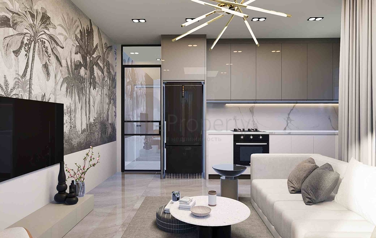 Квартири планування 1 + 1 і 2 + 1 в районі Белек - Анталія