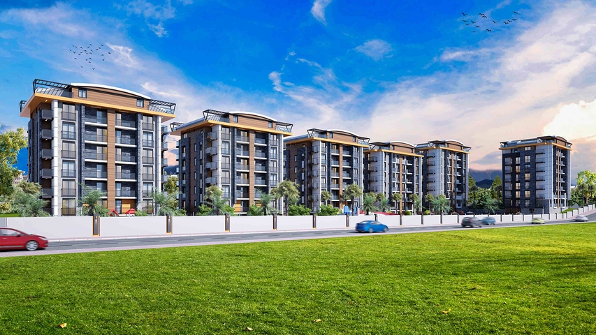 Квартири планування 1 + 1 і 2 + 1 в районі Белек - Анталія