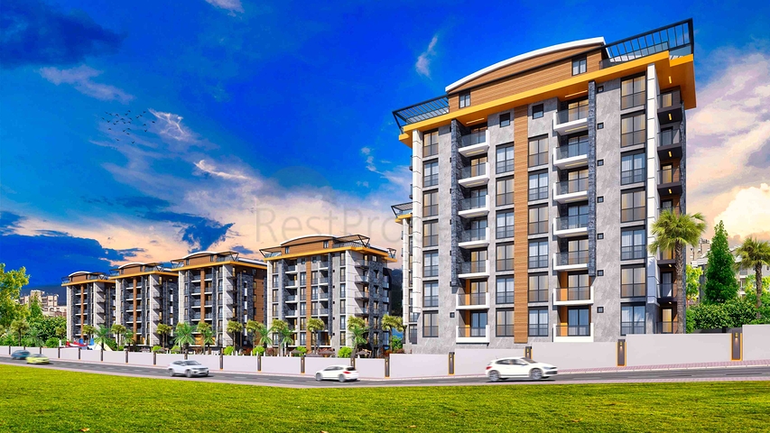 Квартири планування 1 + 1 і 2 + 1 в районі Белек - Анталія