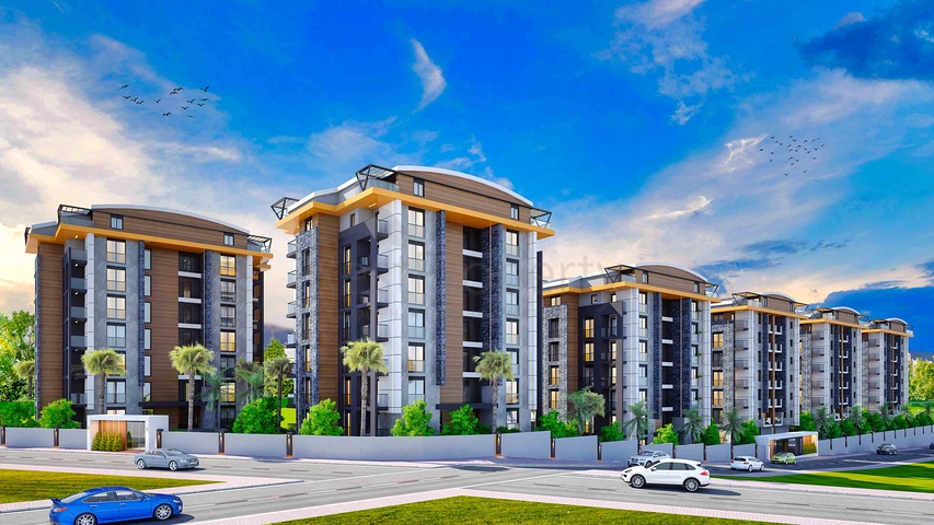 Квартири планування 1 + 1 і 2 + 1 в районі Белек - Анталія