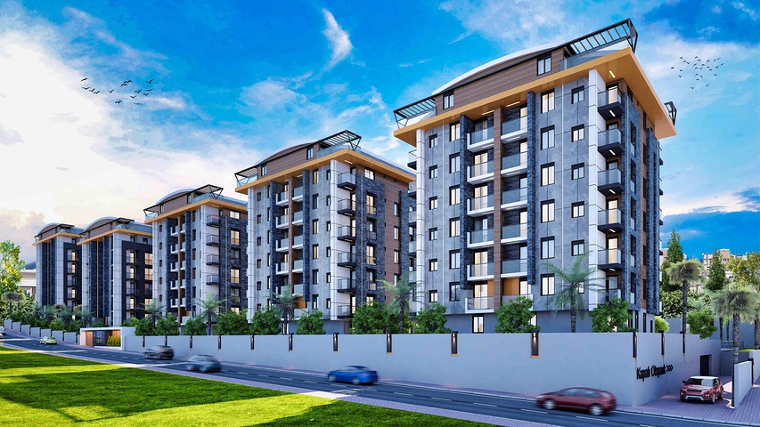 Квартири планування 1 + 1 і 2 + 1 в районі Белек - Анталія