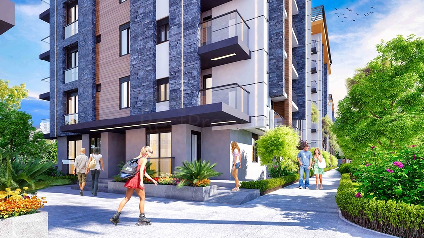 Квартири планування 1 + 1 і 2 + 1 в районі Белек - Анталія