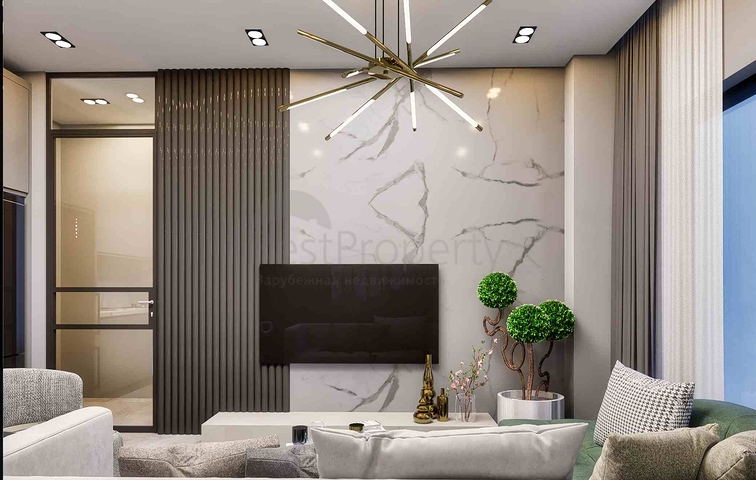 Квартири планування 1 + 1 і 2 + 1 в районі Белек - Анталія