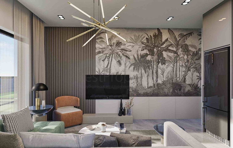 Квартири планування 1 + 1 і 2 + 1 в районі Белек - Анталія