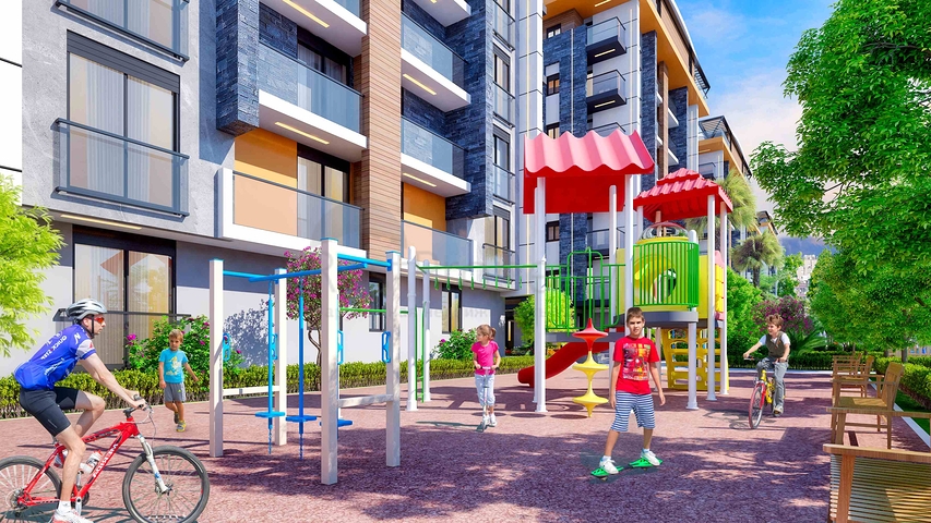 Квартири планування 1 + 1 і 2 + 1 в районі Белек - Анталія