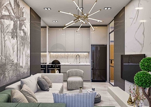 Квартири планування 1 + 1 і 2 + 1 в районі Белек - Анталія