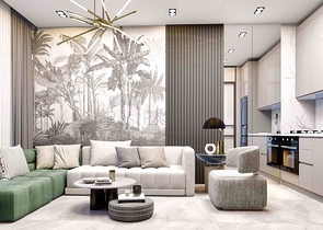 Квартири планування 1 + 1 і 2 + 1 в районі Белек - Анталія