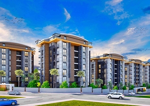 Квартири планування 1 + 1 і 2 + 1 в районі Белек - Анталія