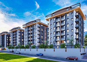 Квартири планування 1 + 1 і 2 + 1 в районі Белек - Анталія