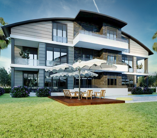 Квартири планування 1 + 1 і 2 + 1 в районі Белек - Анталія  