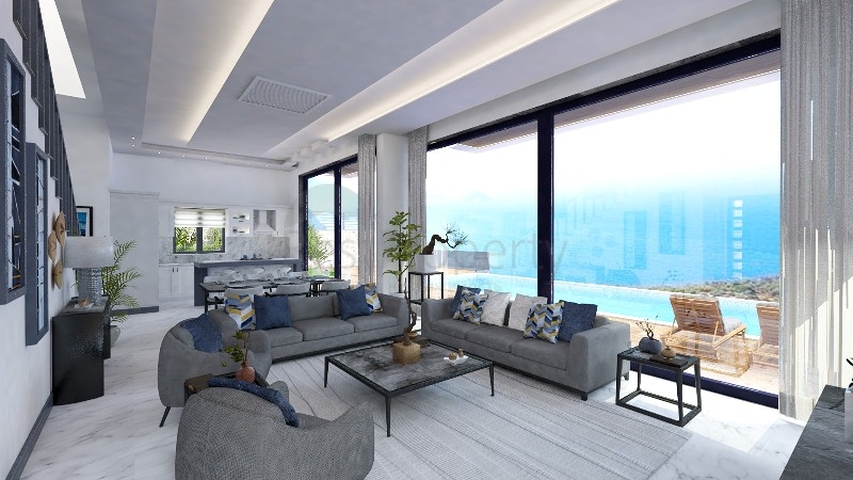 Вілла планування 4 + 1 в районі Фетхіє - Анталія