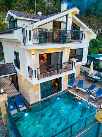 Вілла планування 3 + 1 в районі Фетхіє - Анталія