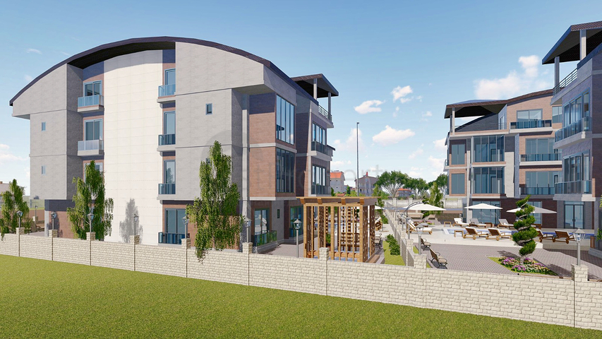 Квартира планування 1 + 1 в районі Белек - Анталія 