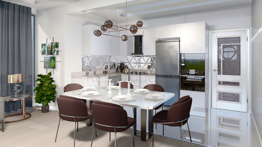 Квартира планування 2 + 1 в районі Белек - Анталія 