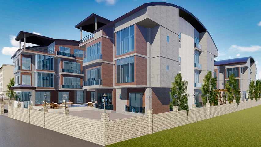 Квартира планування 4 + 1 в районі Белек - Анталія 