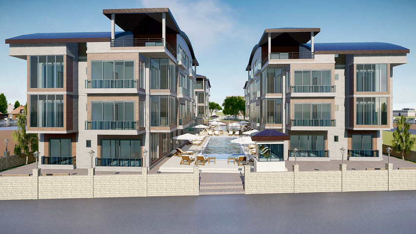 Квартира планування 4 + 1 в районі Белек - Анталія 