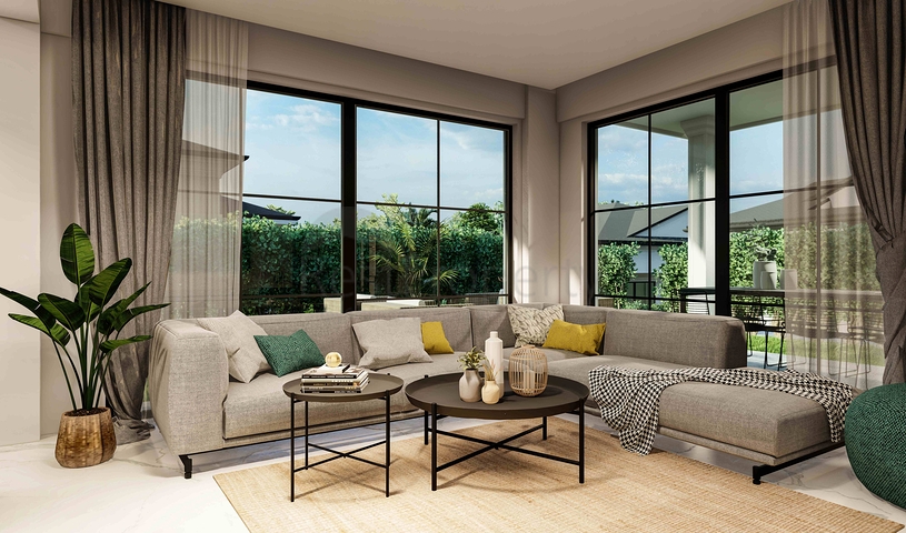 Вілли планування 2 + 1 і 3+1 в районі Кемер-Анталія 