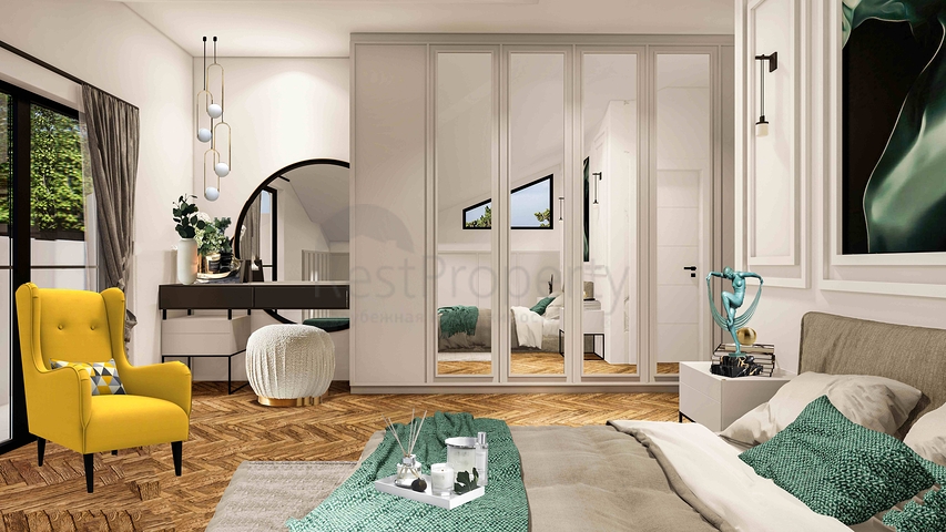 Вілли планування 2 + 1 і 3+1 в районі Кемер-Анталія 