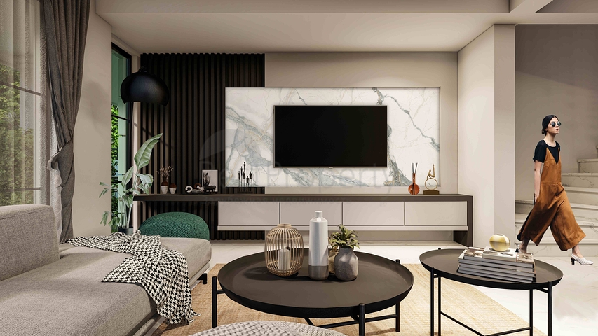 Вілли планування 2 + 1 і 3+1 в районі Кемер-Анталія 