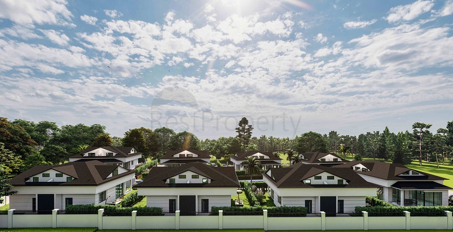 Вілли планування 2 + 1 і 3+1 в районі Кемер-Анталія 