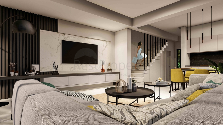 Вілли планування 2 + 1 і 3+1 в районі Кемер-Анталія 