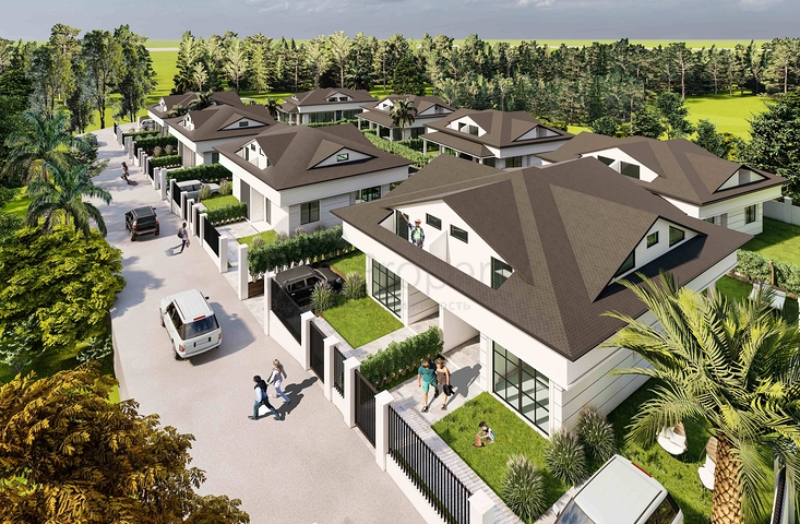 Вілли планування 2 + 1 і 3+1 в районі Кемер-Анталія 