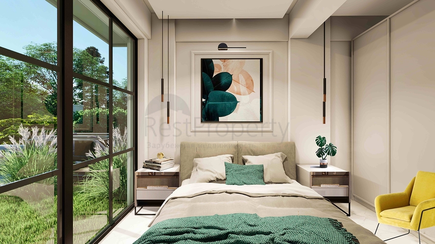 Вілли планування 2 + 1 і 3+1 в районі Кемер-Анталія 