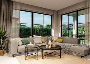 Вілли планування 2 + 1 і 3+1 в районі Кемер-Анталія 