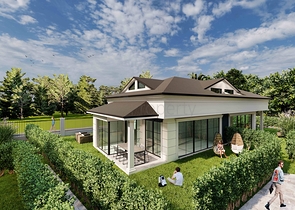 Вілли планування 2 + 1 і 3+1 в районі Кемер-Анталія 