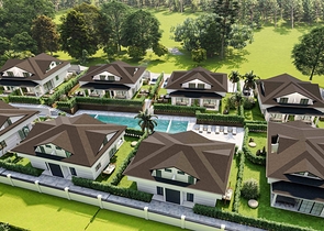 Вілли планування 2 + 1 і 3+1 в районі Кемер-Анталія 