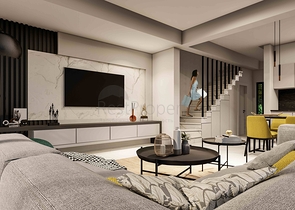 Вілли планування 2 + 1 і 3+1 в районі Кемер-Анталія 