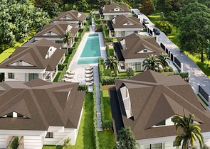 Вілли планування 2 + 1 і 3+1 в районі Кемер-Анталія 