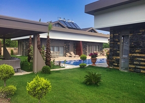 Вілла планування 4 + 1 в мікрорайоні Асланбуджак - Анталія