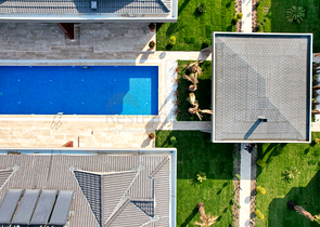 Вілла планування 4 + 1 в мікрорайоні Асланбуджак - Анталія