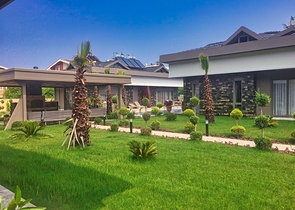 Вілла планування 4 + 1 в мікрорайоні Асланбуджак - Анталія