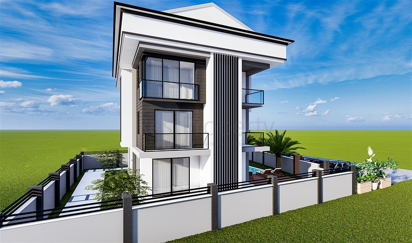 Квартири планування 1+1 і 3+1 дуплекс в районі Кемер-Анталія 