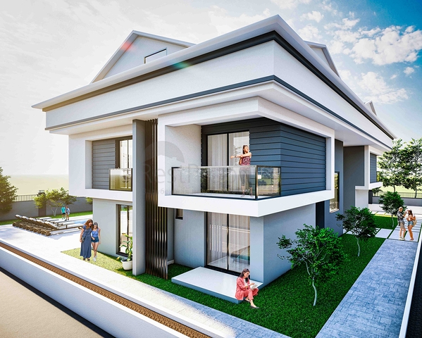 Квартира планування 3 + 1 дуплекс в районі Кемер-Анталія 